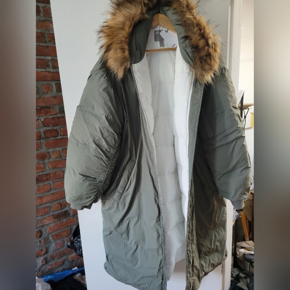 ASOS Puffer Jacket/Long Parka NWT